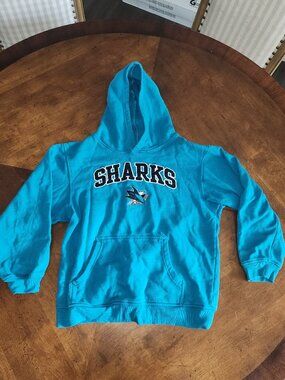 San Jose Sharks hoodie, Kids size 18